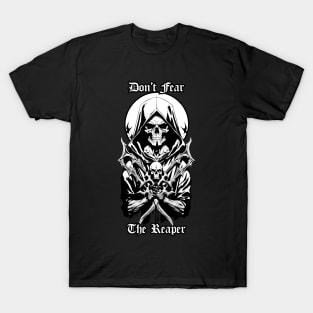 Don't Fear The Reaper Black and White 2023 T-Shirt